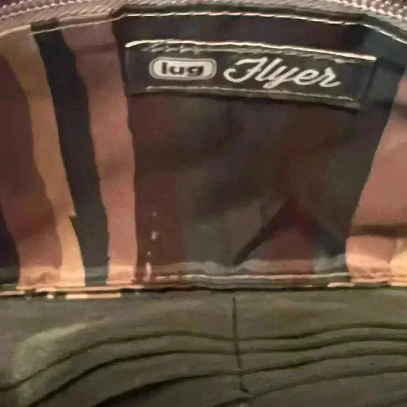 Lug Flyer Classic VL Convertible Crossbody Teal / peacock New without tags - Picture 2 of 11